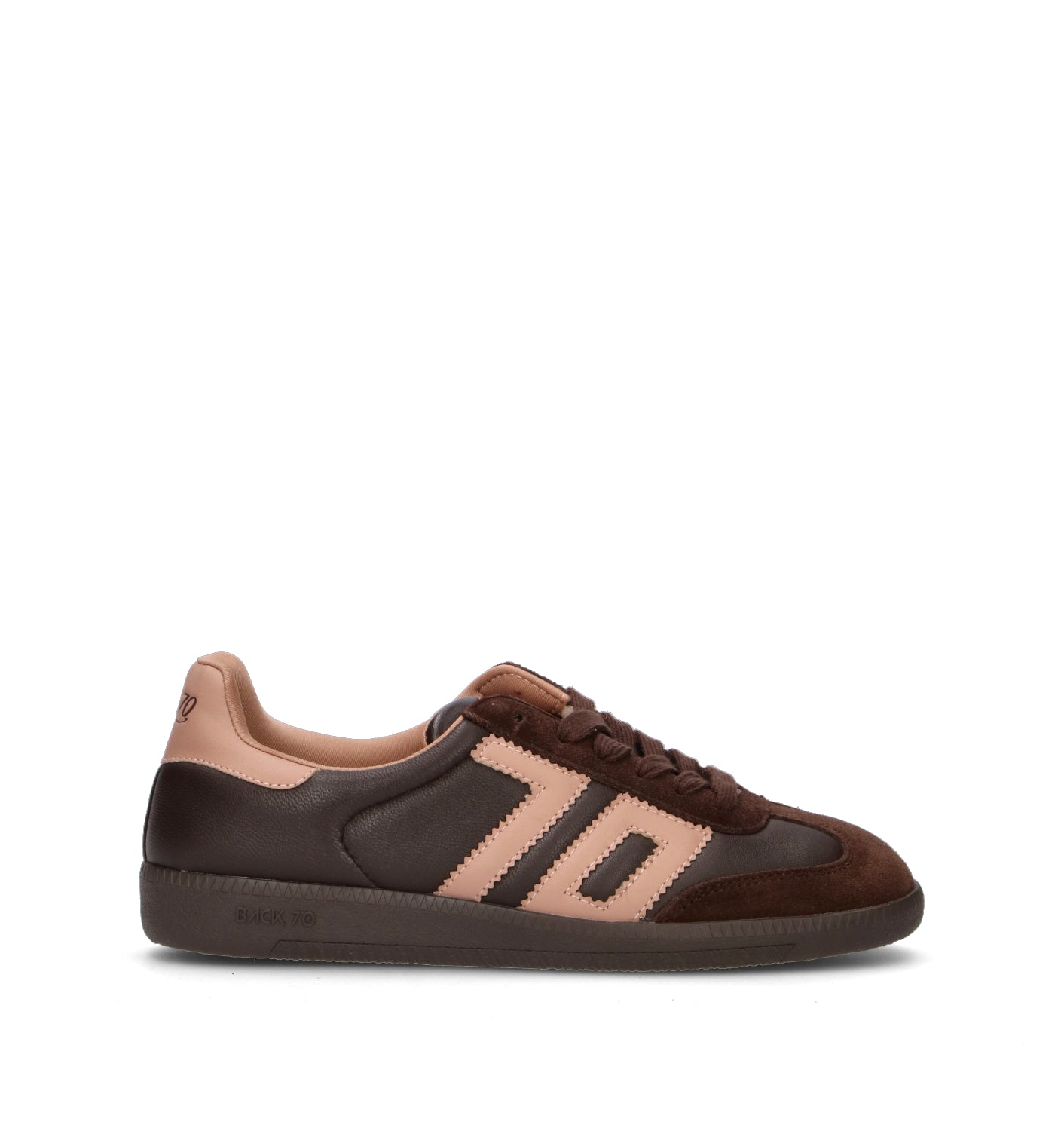 BACK 70 Sneaker donna marrone in pelle