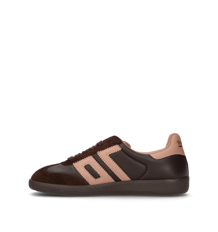 BACK 70 Sneaker donna marrone in pelle