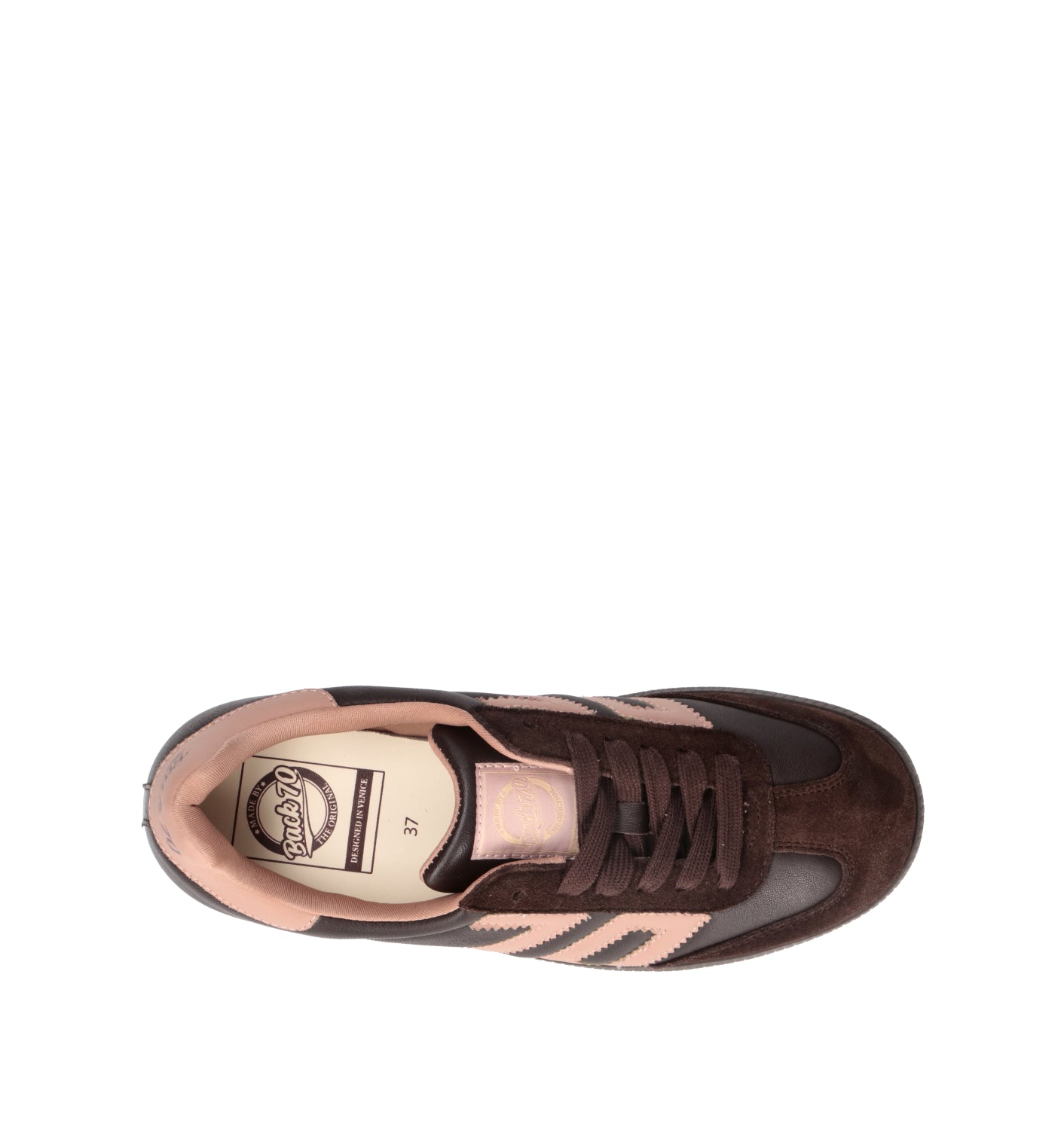BACK 70 Sneaker donna marrone in pelle
