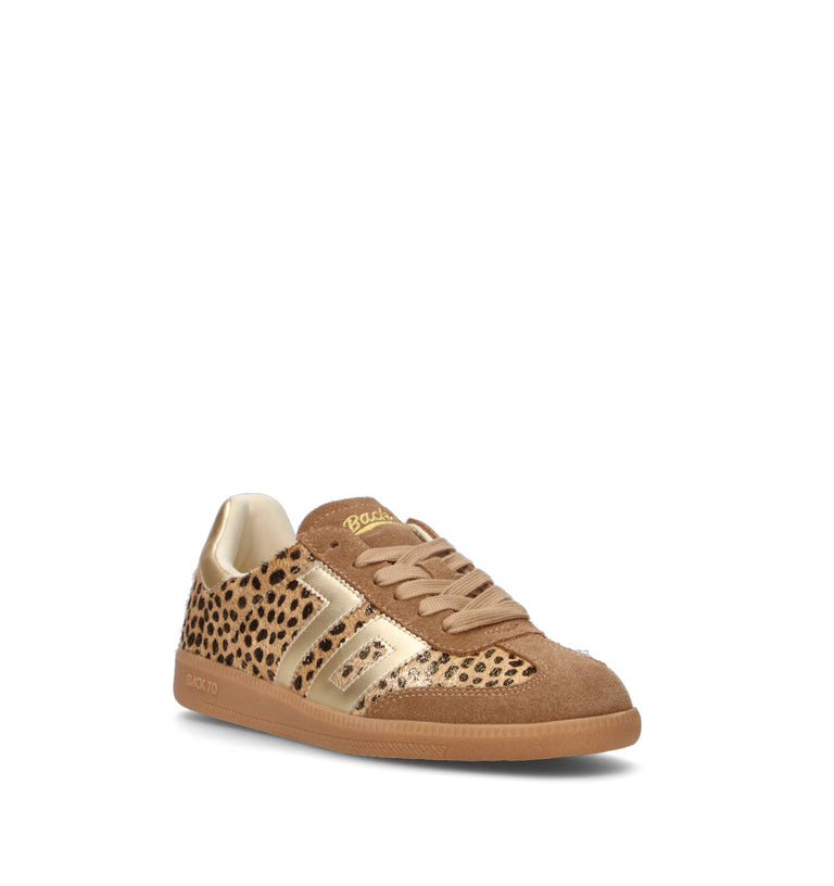 BACK 70 Sneaker donna leopardato in cavallino