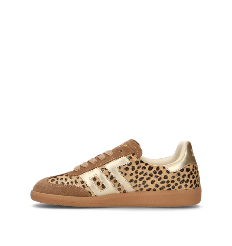 BACK 70 Sneaker donna leopardato in cavallino
