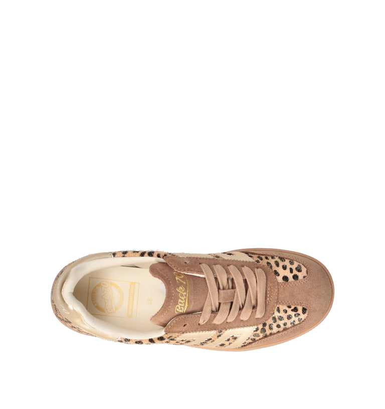 BACK 70 Sneaker donna leopardato in cavallino