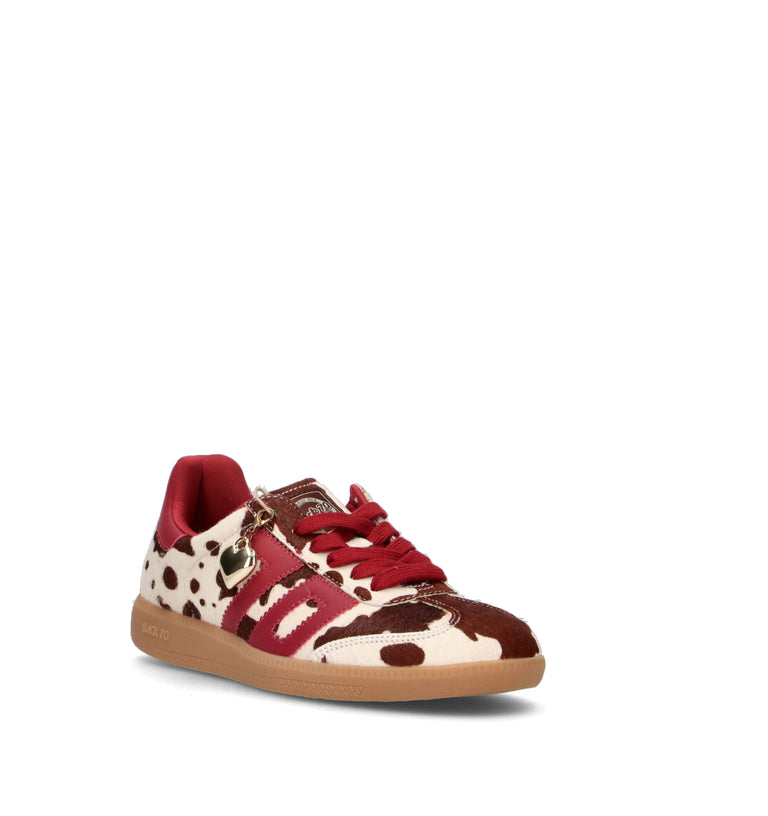 BACK 70 Sneaker donna multicolor in cavallino