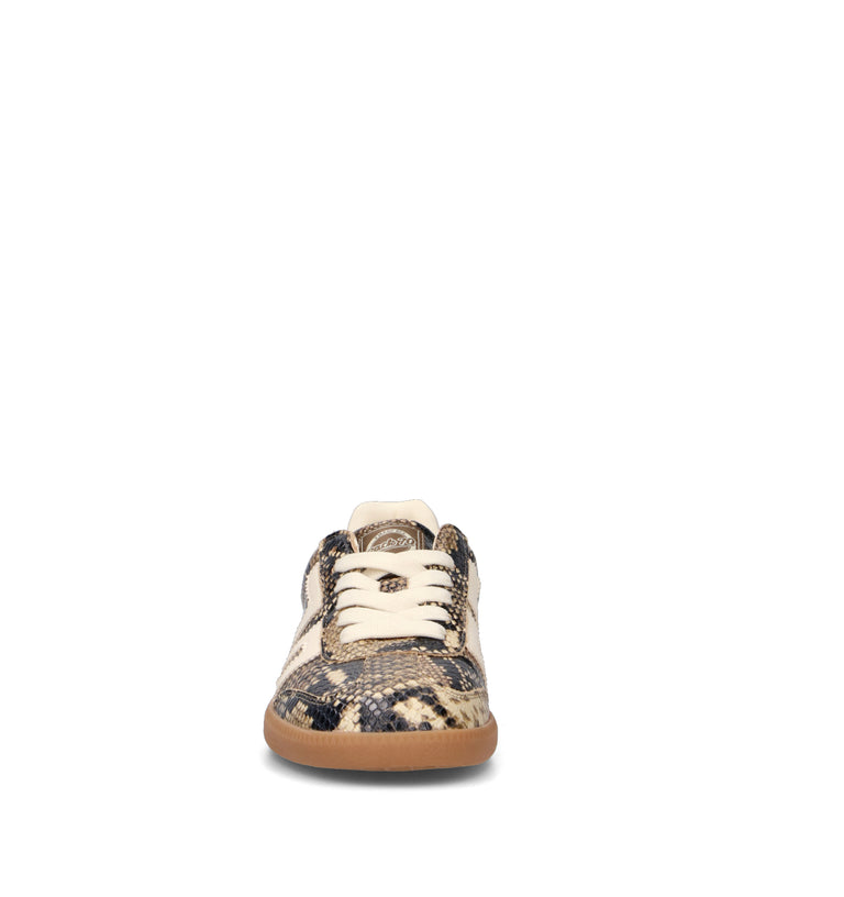 BACK 70 Sneaker donna beige in pelle