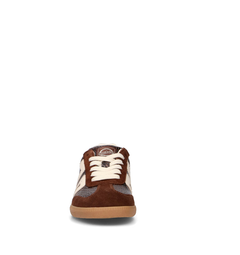 BACK 70 Sneaker donna marrone in pelle