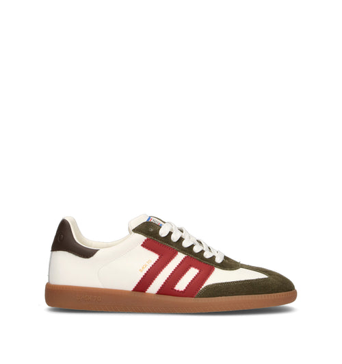 BACK 70 Sneaker uomo bianca in pelle