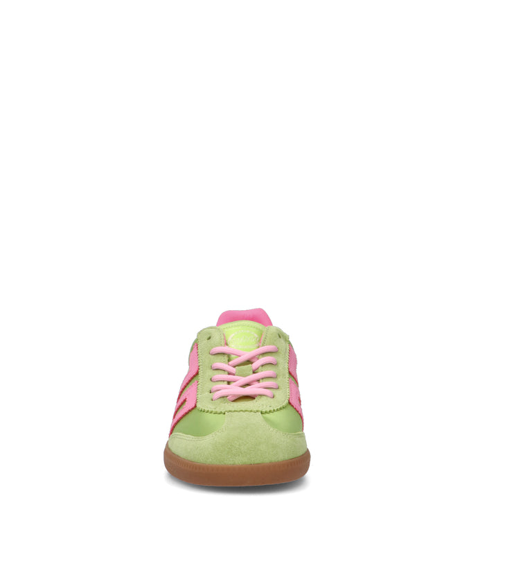 BACK 70 Sneaker donna verde/rosa