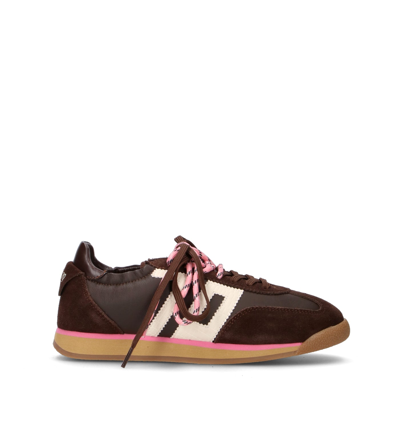 BACK 70 Sneaker donna marrone in pelle