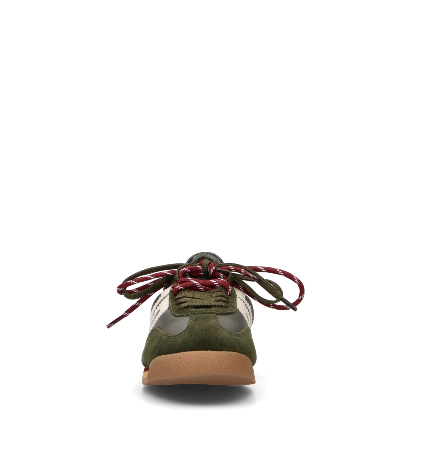 BACK 70 Sneaker donna verde in pelle