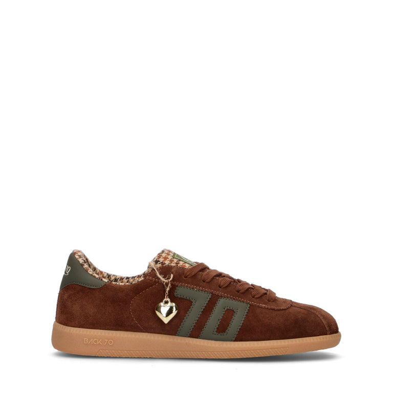 BACK 70 Sneaker uomo marrone in suede