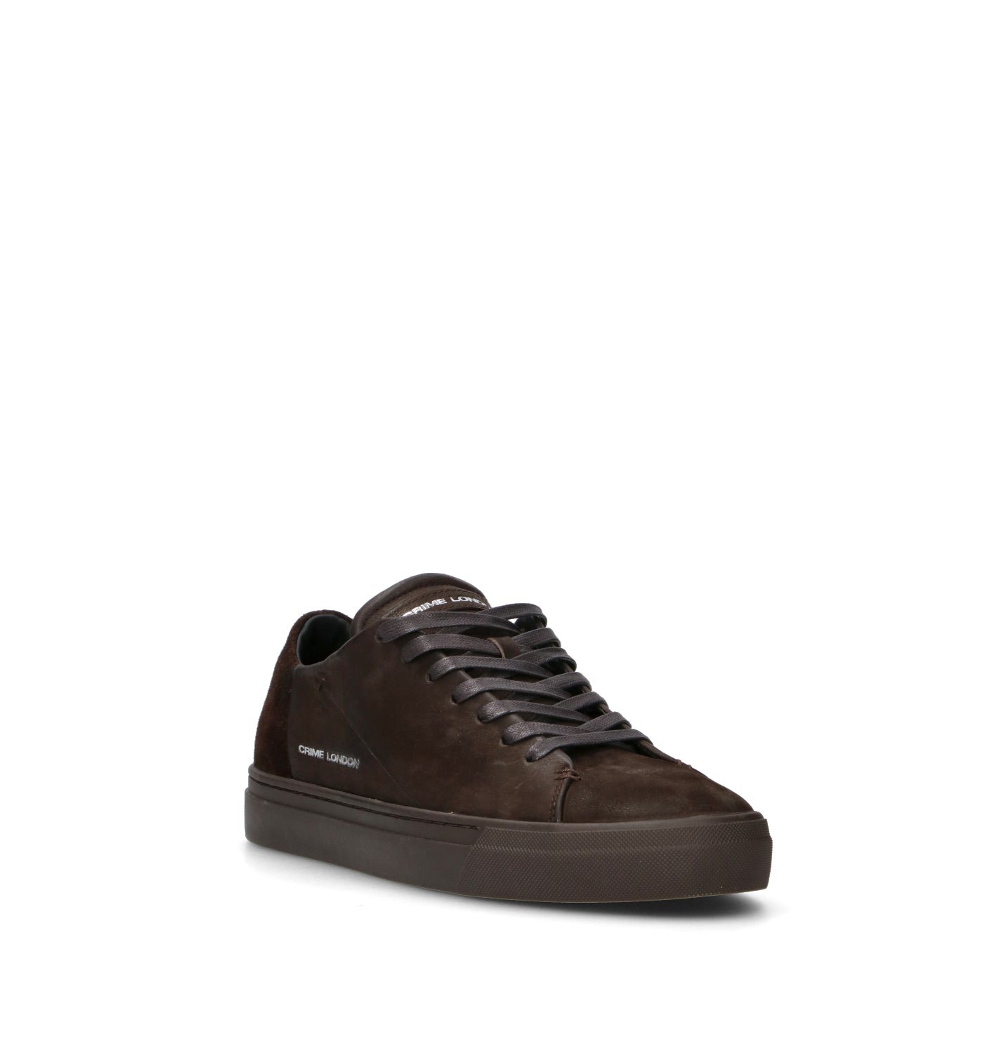 CRIME Sneaker uomo marrone in nabuk