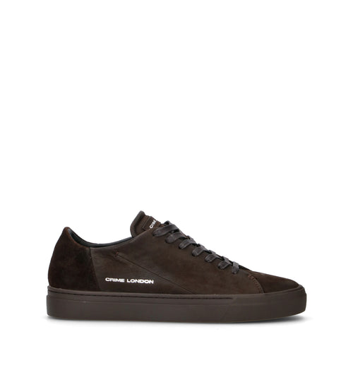 CRIME Sneaker uomo marrone in nabuk