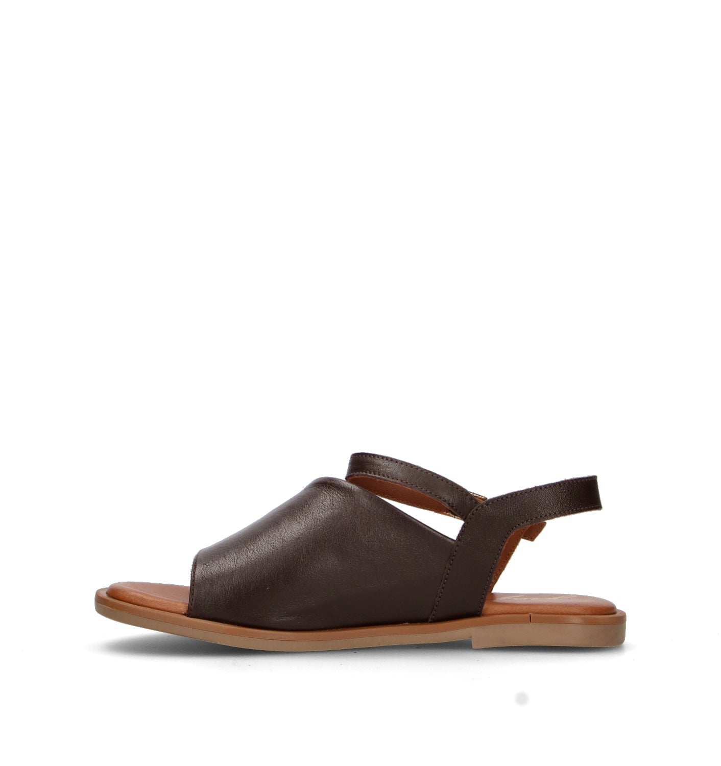 GRAFIA Sandalo donna marrone in pelle