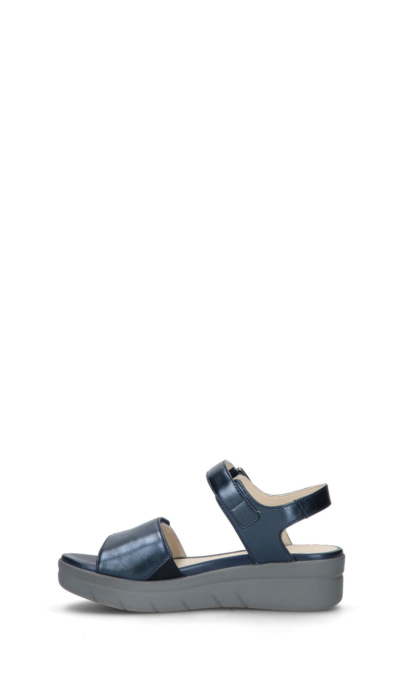 STONEFLY Sandalo donna blu in pelle