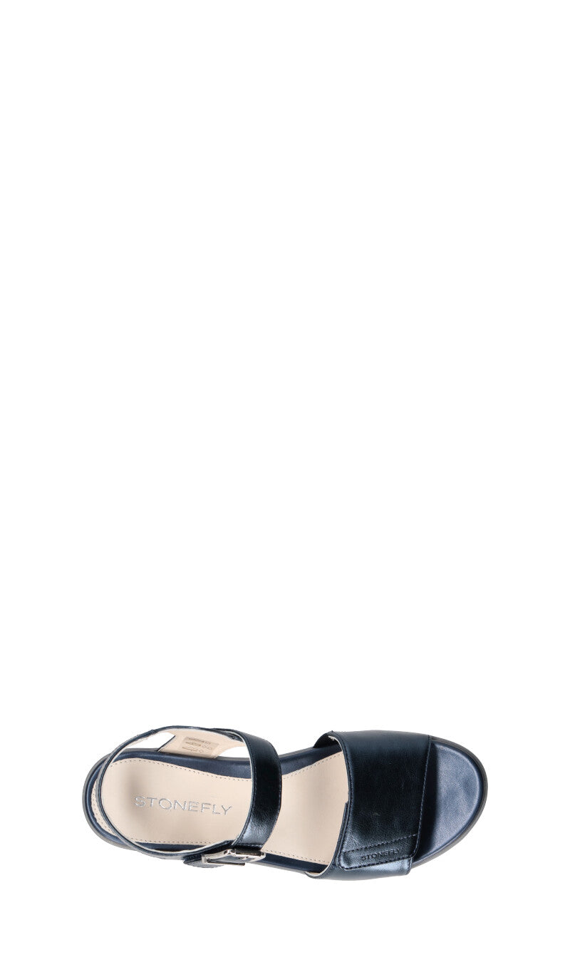 STONEFLY Sandalo donna blu in pelle