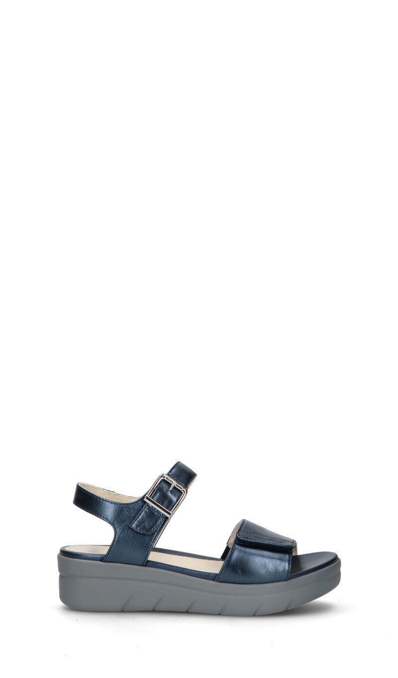 STONEFLY Sandalo donna blu in pelle