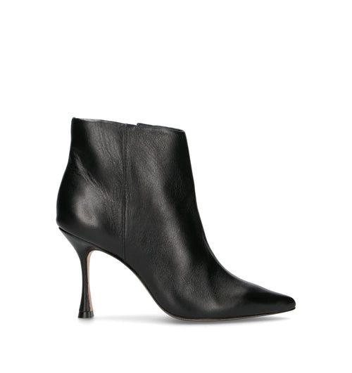 VICENZA Tronchetto donna nero in pelle