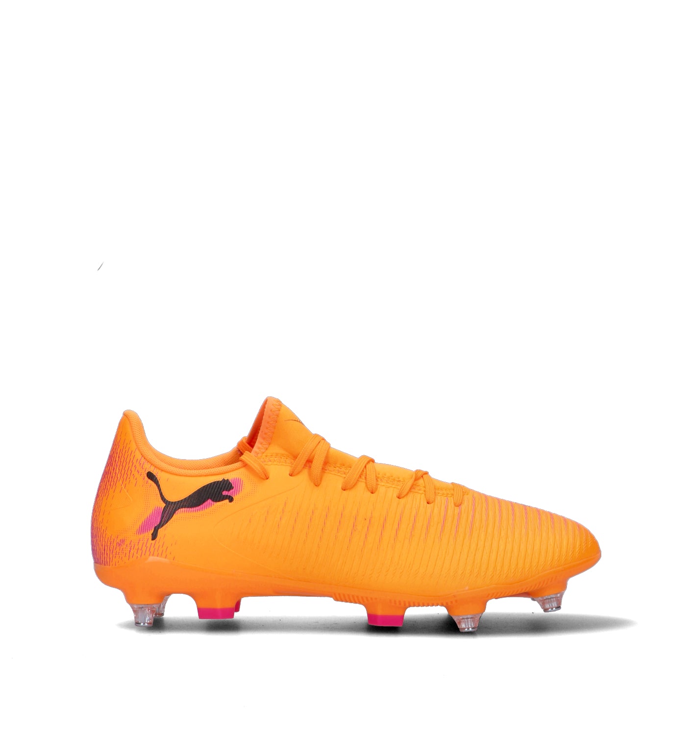 PUMA FUTURE 8 PLAY Mxsg Scarpa calcio uomo arancio