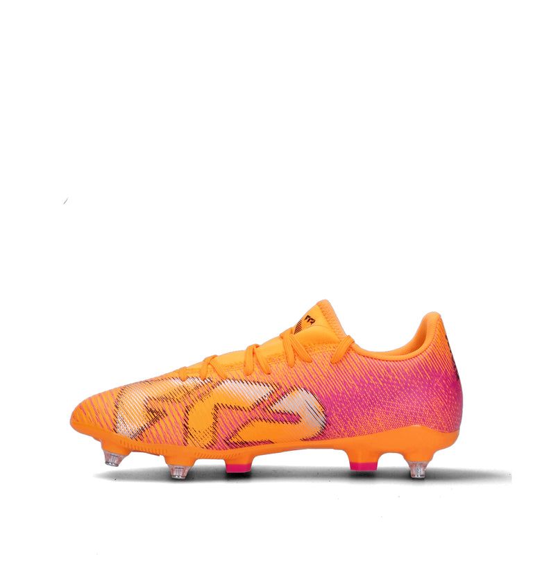 PUMA FUTURE 8 PLAY Mxsg Scarpa calcio uomo arancio