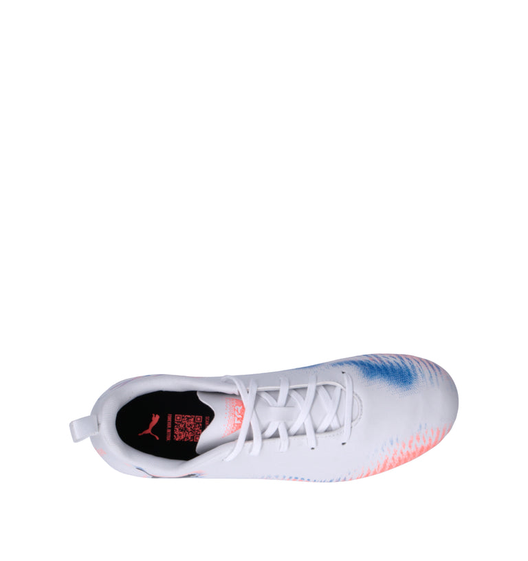 PUMA FUTURE 8 PLAY FG/AG JR Scarpa calcio ragazzo bianca