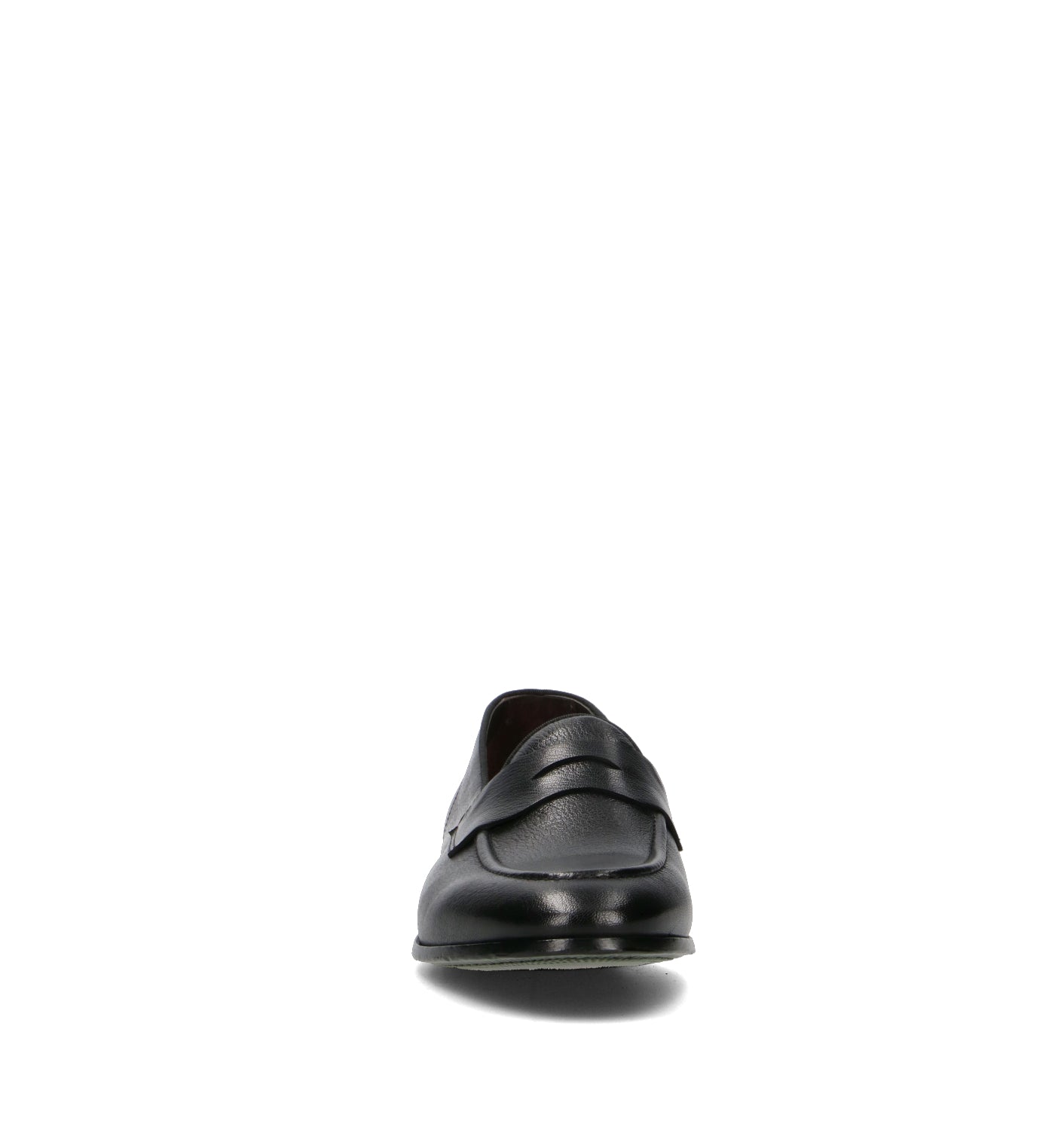 GREEN GEORGE Mocassino uomo nero in pelle