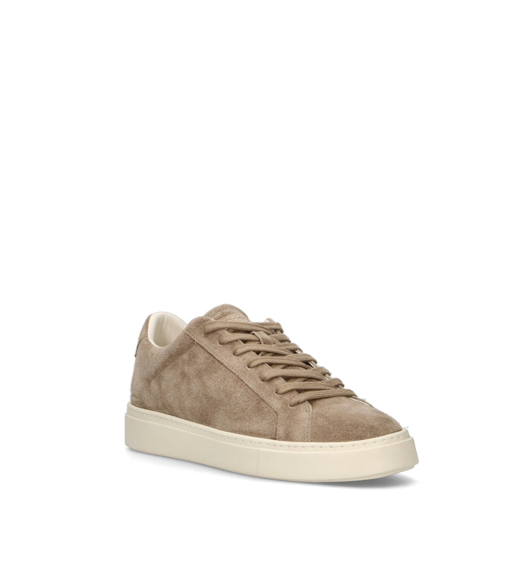 CRIME Sneaker uomo beige in suede