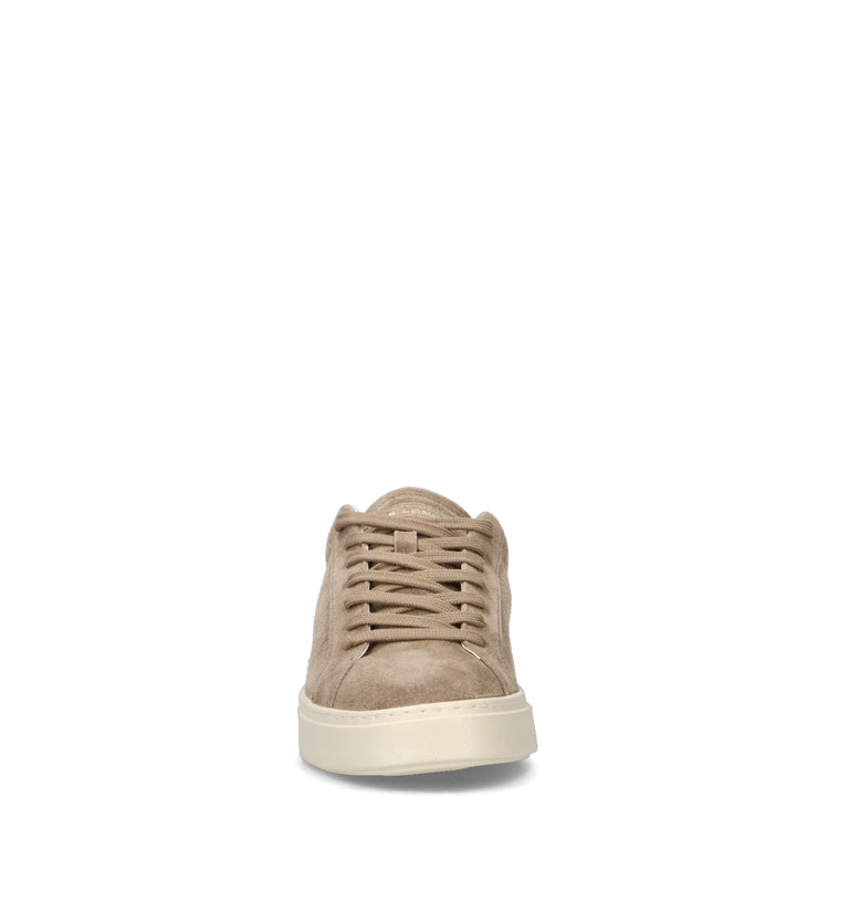 CRIME Sneaker uomo beige in suede