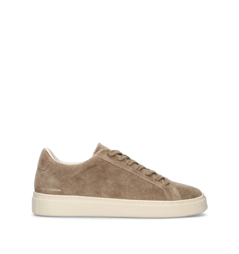 CRIME Sneaker uomo beige in suede