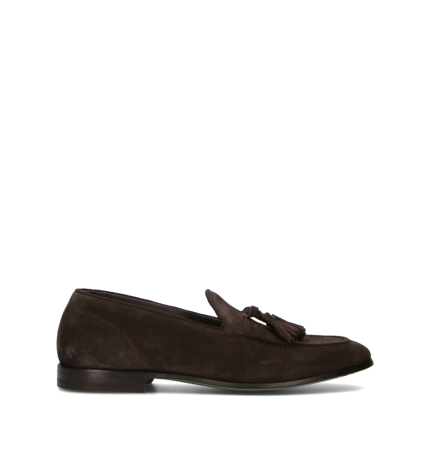 GREEN GEORGE Mocassino uomo marrone in suede