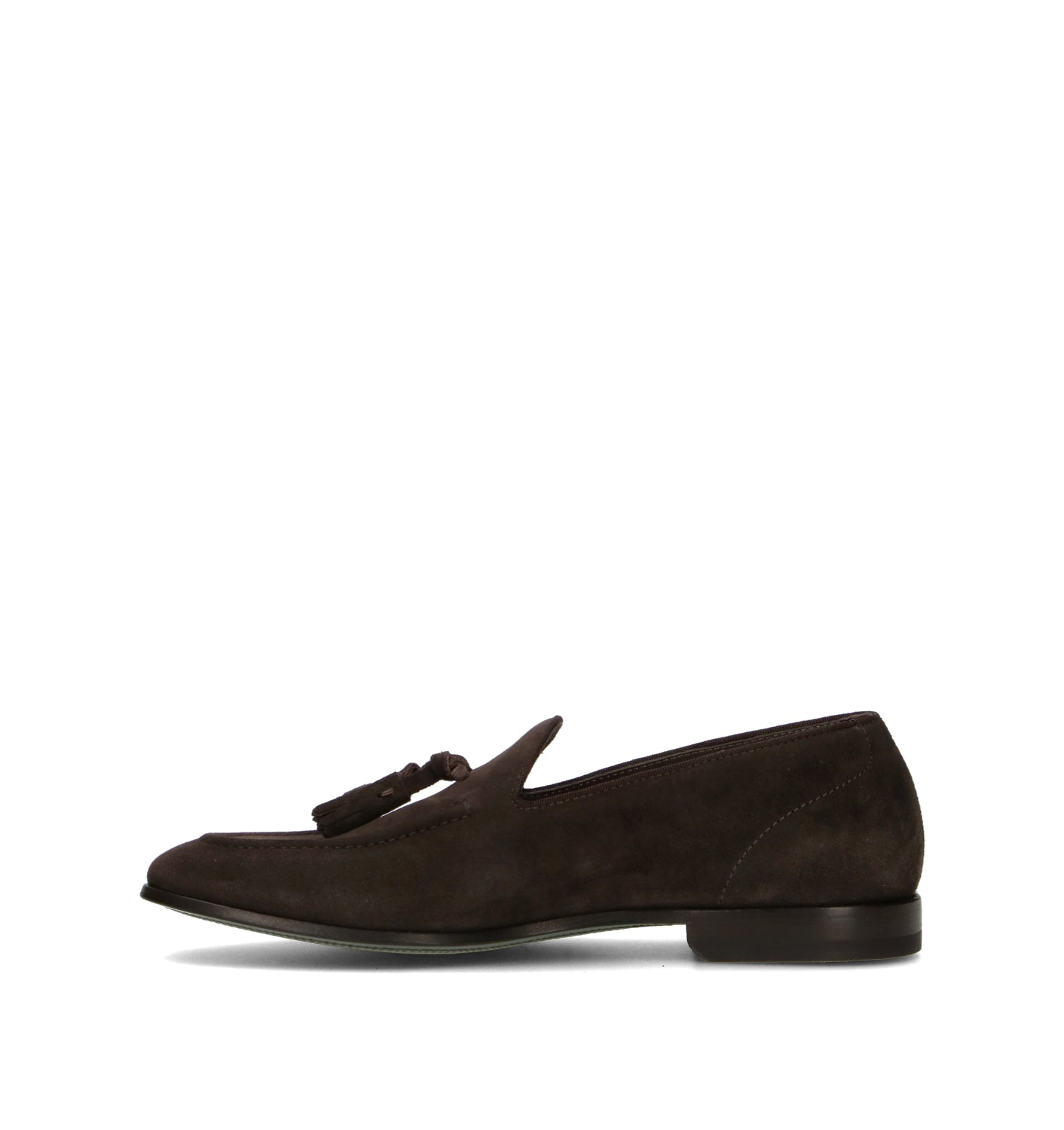 GREEN GEORGE Mocassino uomo marrone in suede