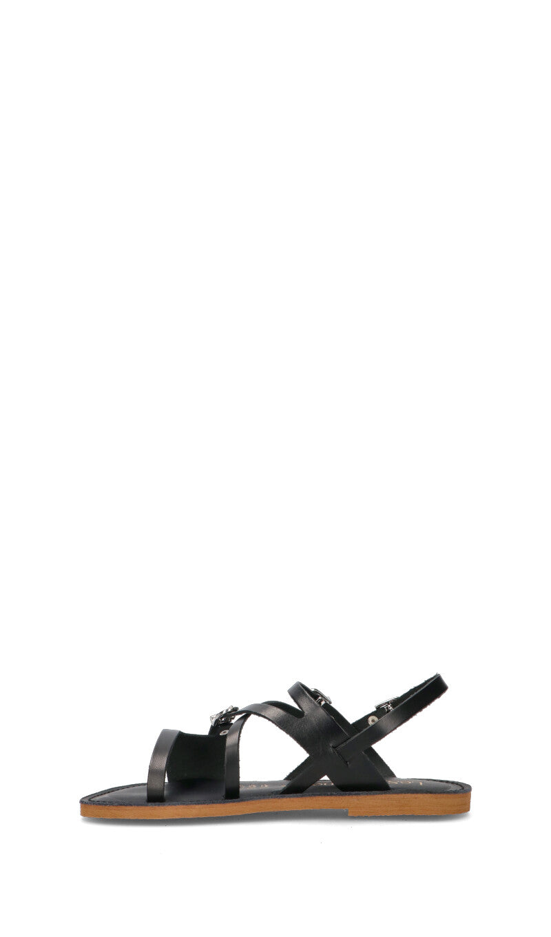LE SALENTINE Sandalo donna nero