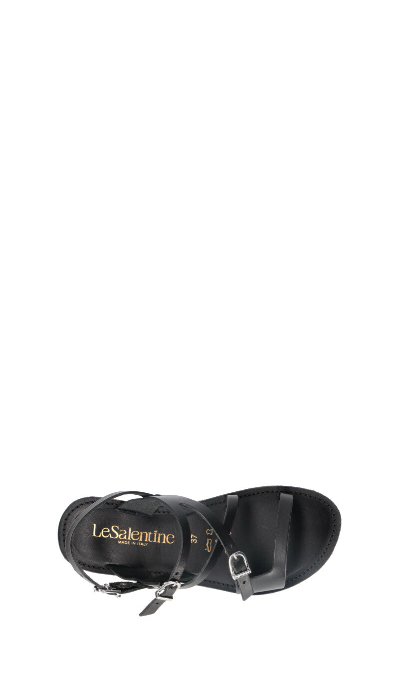 LE SALENTINE Sandalo donna nero