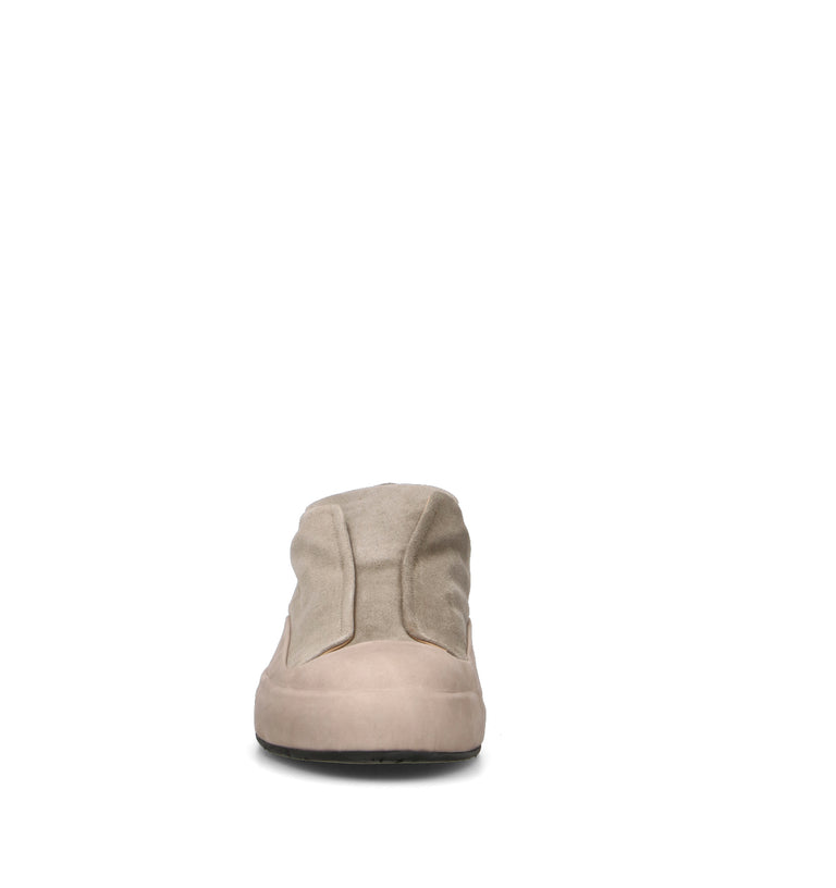 ERNESTO DOLANI Sneaker uomo grigia in suede