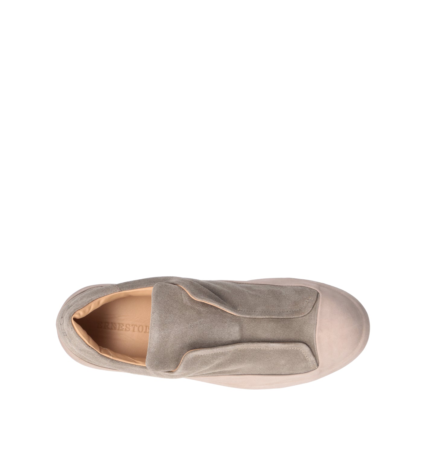 ERNESTO DOLANI Sneaker uomo grigia in suede