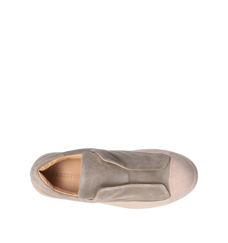 ERNESTO DOLANI Sneaker uomo grigia in suede