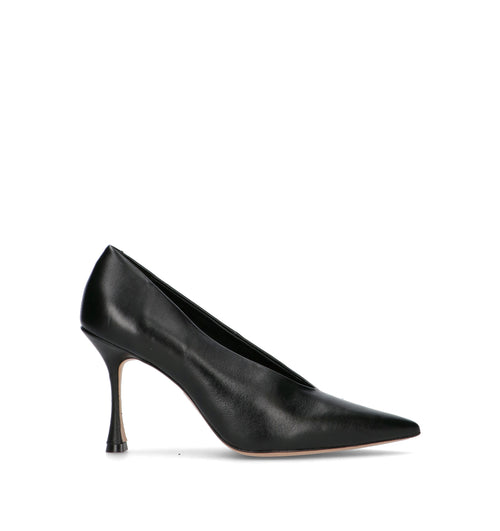 VICENZA Décolleté donna nero in pelle