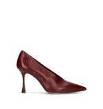 VICENZA Décolleté donna bordeaux in pelle