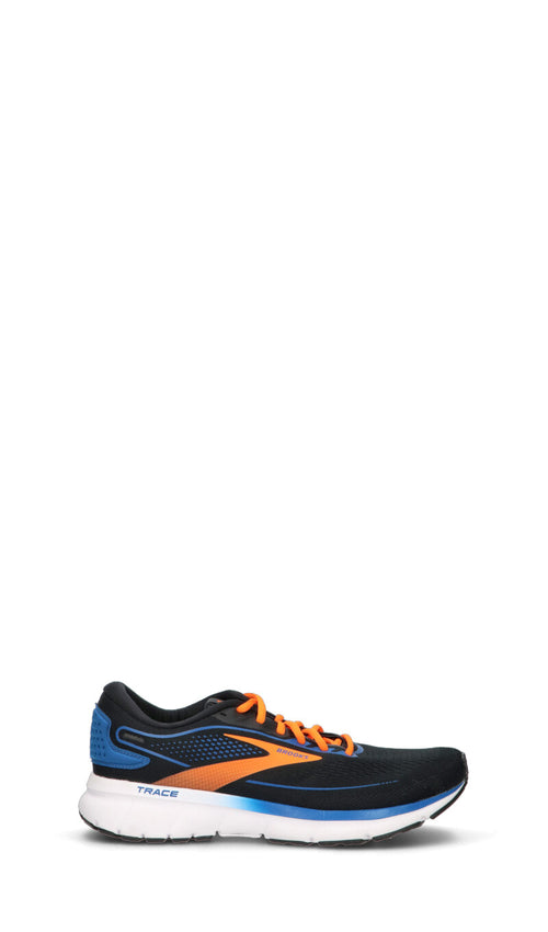 BROOKS Sneaker uomo nera/arancio/azzurra