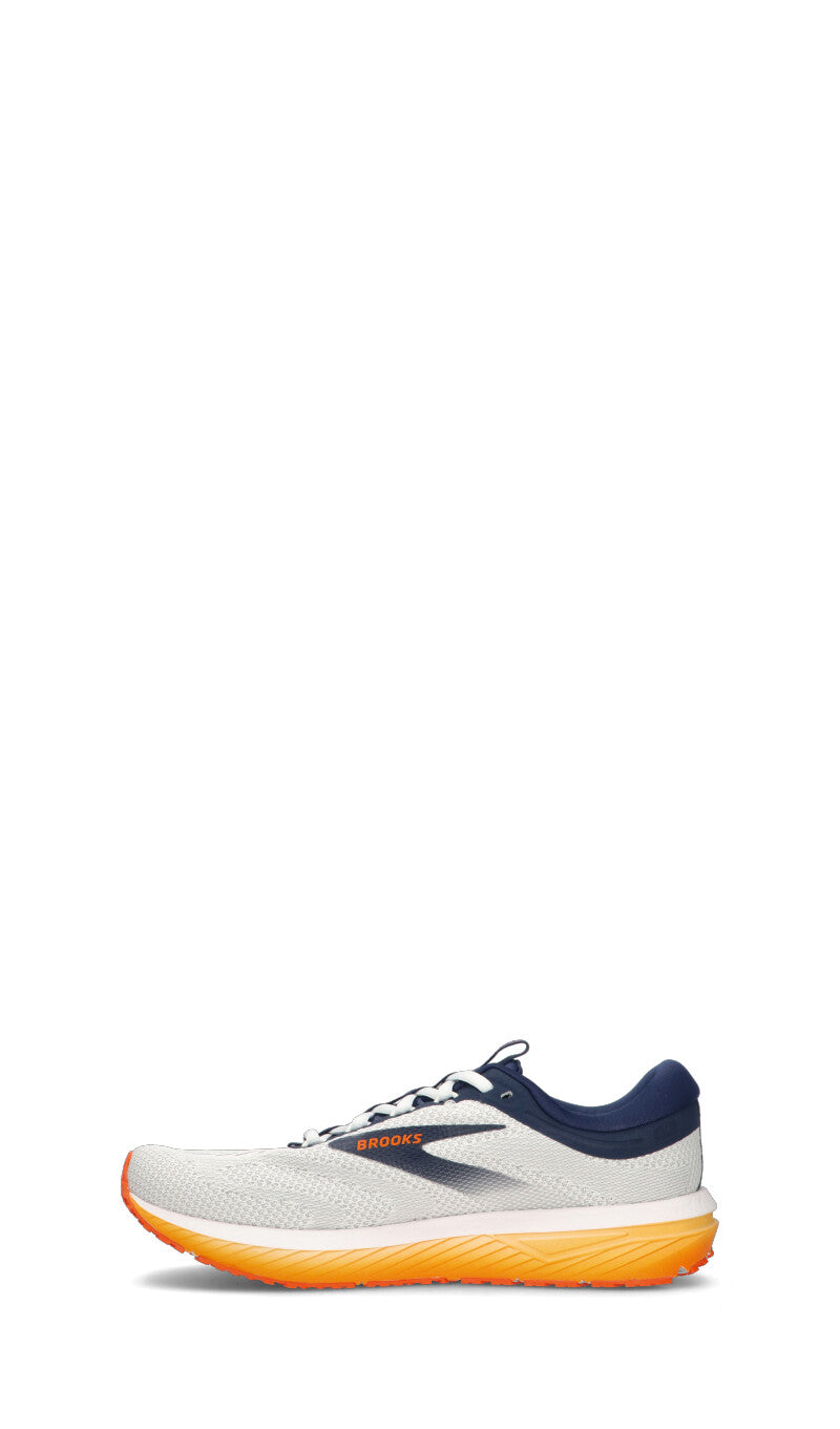 BROOKS REVEL 7 Scarpa running uomo bianca