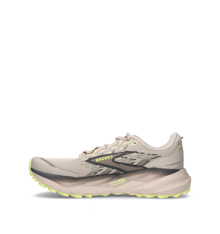 BROOKS CASCADIA 19 Scarpa trail running uomo beige