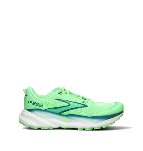 BROOKS CASCADIA 19 Scarpa trail running uomo verde