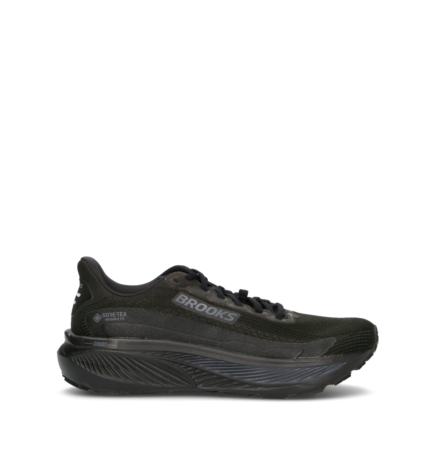 BROOKS GHOST 17 GTX Scarpa running uomo nera in gore-tex