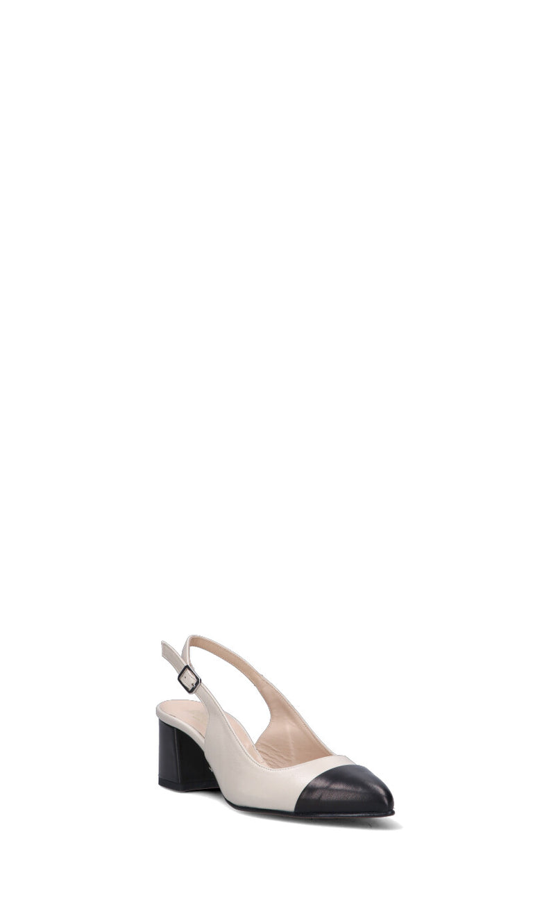 ROBERTA GINEPRI Slingback donna panna