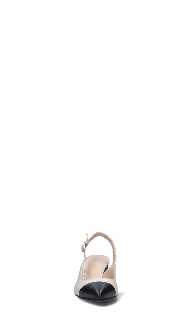 ROBERTA GINEPRI Slingback donna panna
