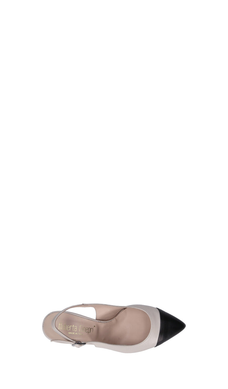 ROBERTA GINEPRI Slingback donna panna