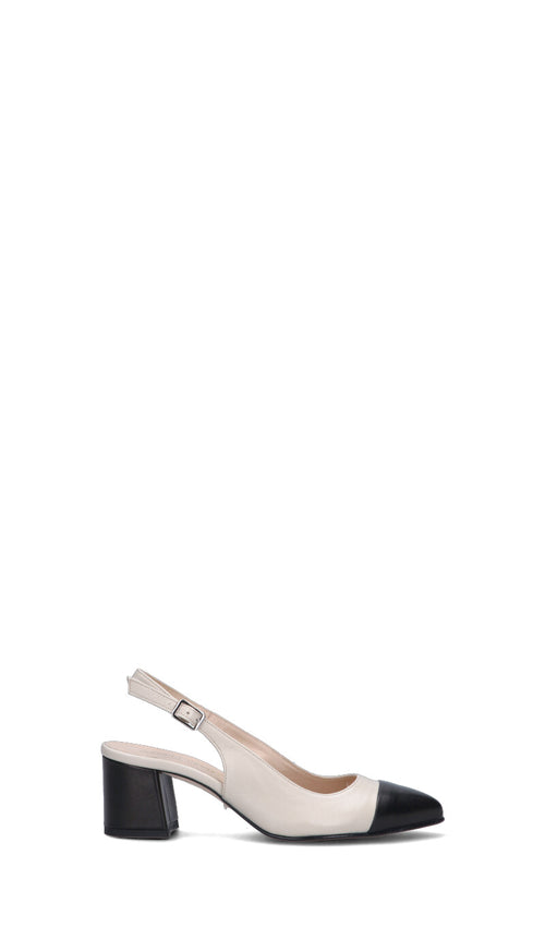 ROBERTA GINEPRI Slingback donna panna