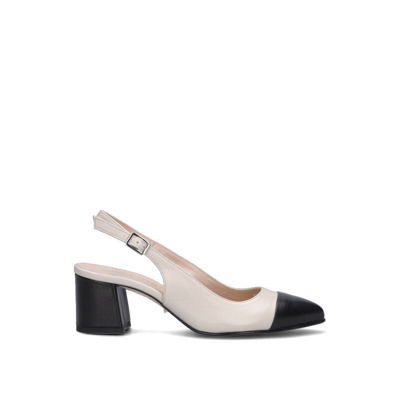 ROBERTA GINEPRI Slingback donna panna