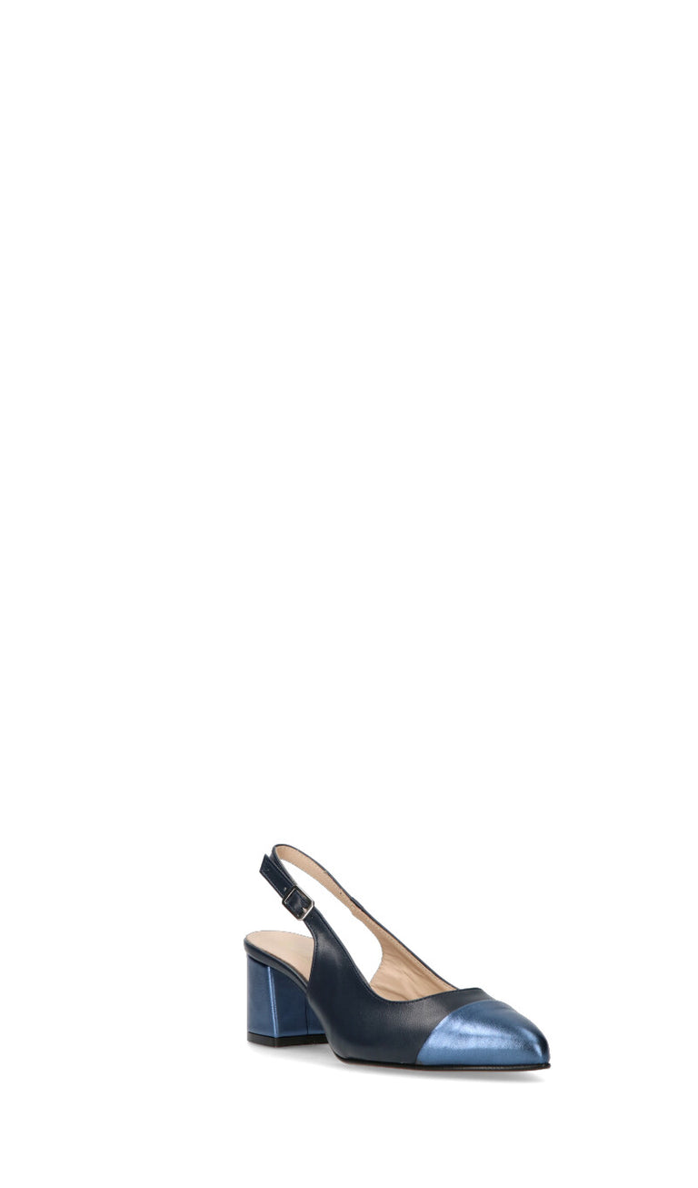 ROBERTA GINEPRI Slingback donna blu in pelle