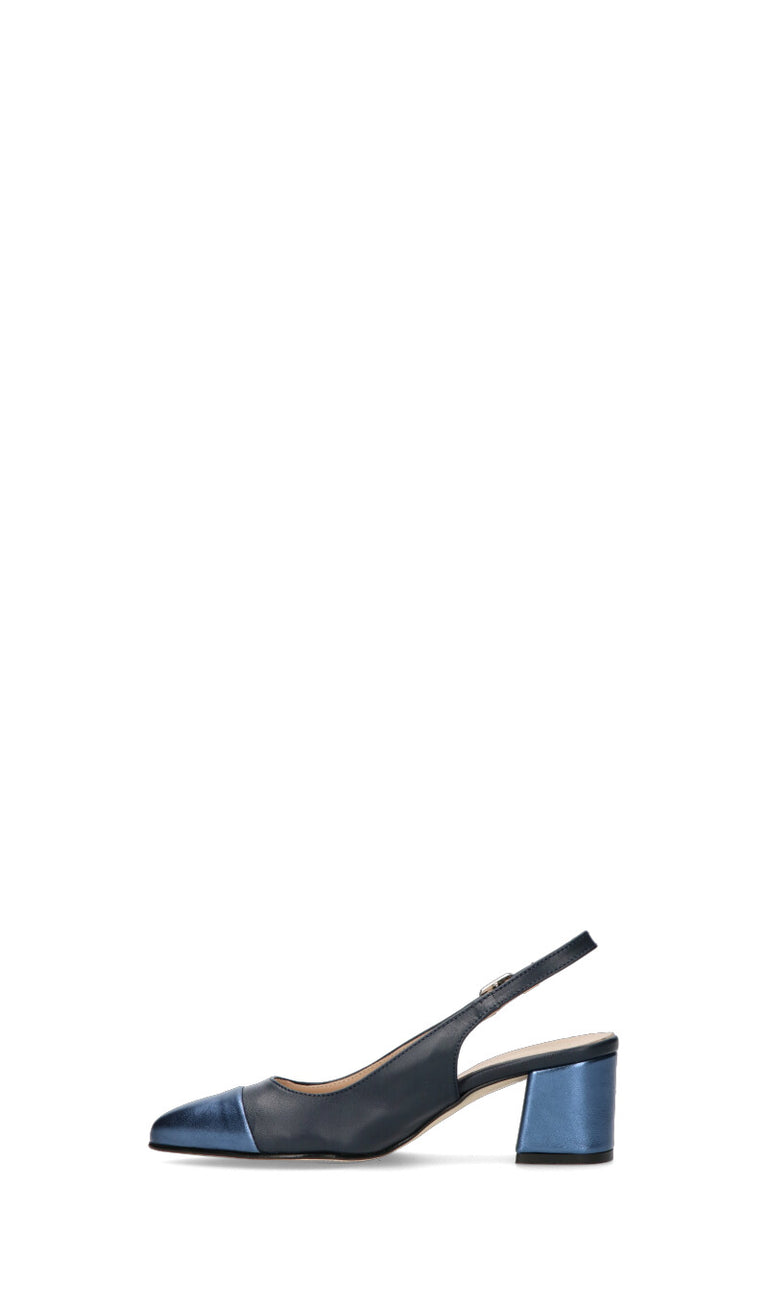 ROBERTA GINEPRI Slingback donna blu in pelle
