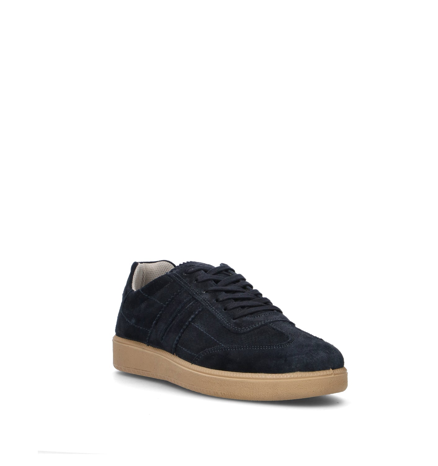 IGI&CO Sneaker uomo blu in suede